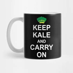 Funny Keep kale and carry on design gift for her gift for kale lover Mug